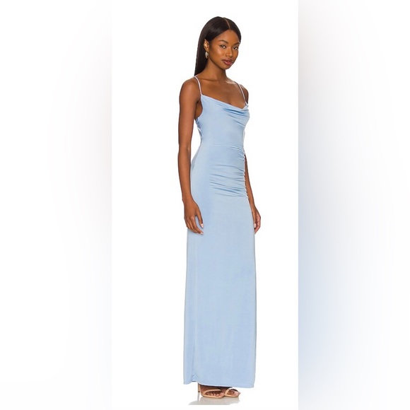 Lovers and Friends: Odessa Gown in Periwinkle - Picture 3 of 4